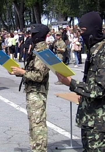 Добровольці батальйонів "Донбас" та "Азов", 2014 рік