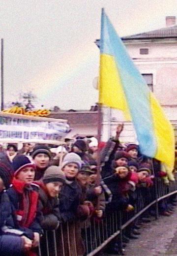 Мітинг школярів проти бізнесменів