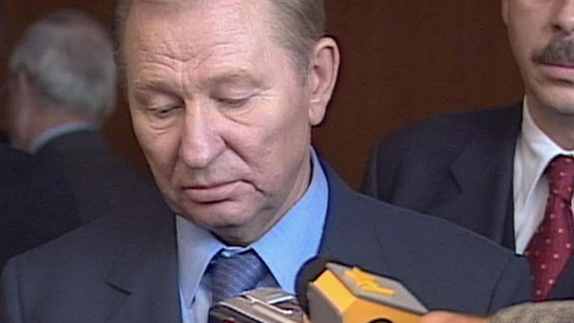 Kuchma on the downed russian TU-154 aircraft