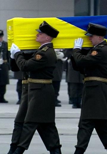 Рейс "Тегеран - Київ": церемонія прощання з загиблими