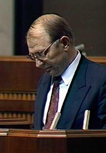 Доповідь Кучми у Верховній раді: 1993 рік