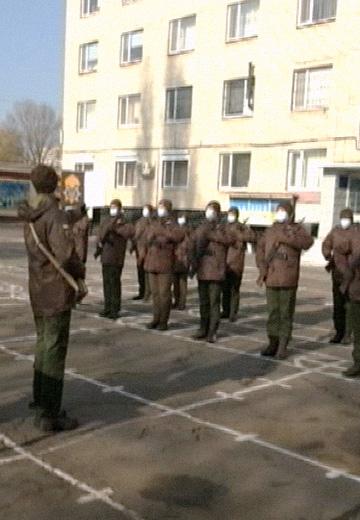 New recruits of NSU in Kherson, 2021