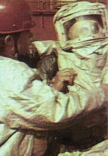 The work of sea rescuers