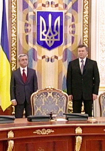 Україна — Вірменія: офіційна зустріч