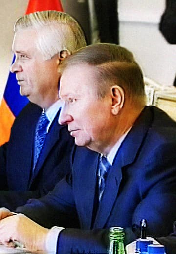 Kuchma's visit to Armenia