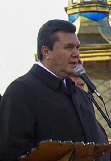 Yanukovych visiting Sumy Oblast