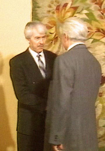 Meeting between Kravchuk and Meshkov