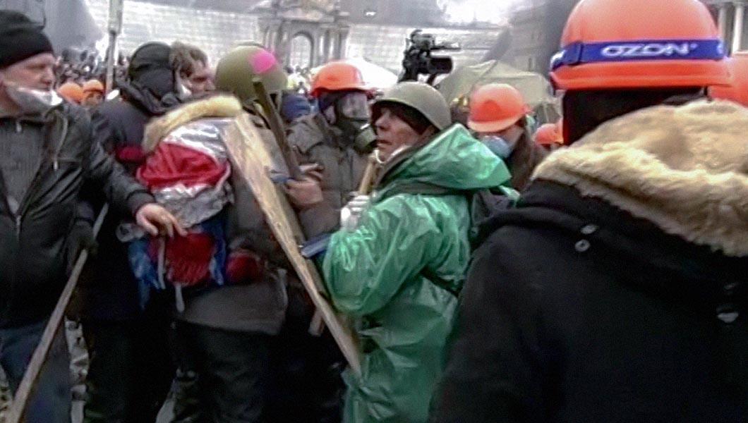 Наслідки боїв на Інститутській