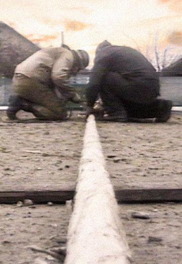 Gas in the village of Yampil