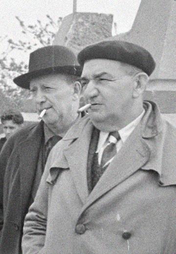 A gathering of veterans in Crimea: 1961