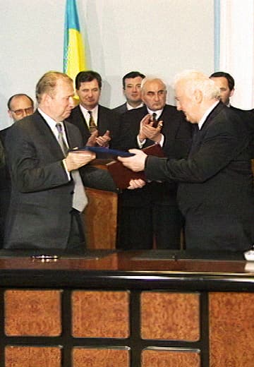 Leonid Kuchma's visit to Georgia