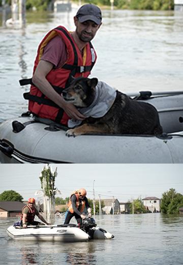 Residents of Kherson talk about how they struggle with the consequences of the explosion of the Kakhovskaya HPP