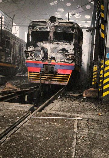 Вокзал у Фастові зруйнований внаслідок обстрілу