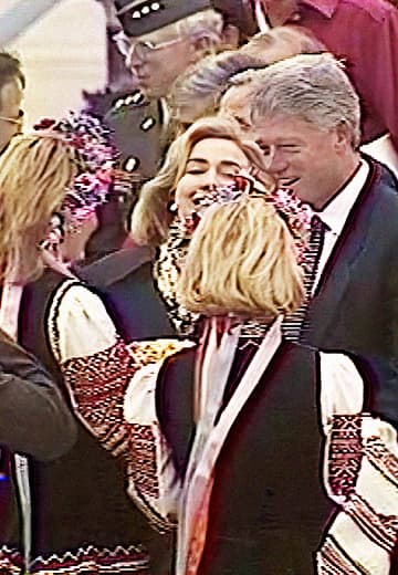 Bill Clinton's visit to Ukraine