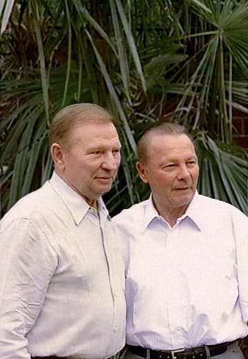 Kuchma's meeting with the President of Slovakia