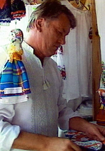 Yushchenko at the Sorochyn Fair