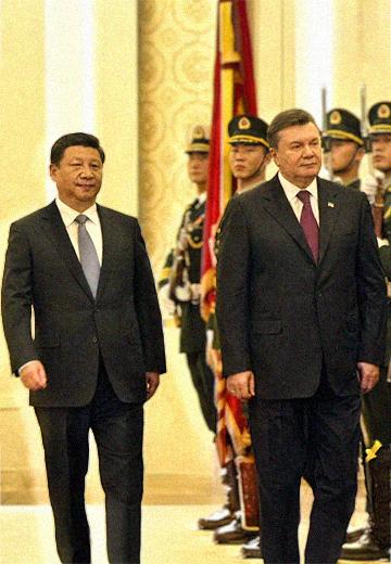 Yanukovych's visit to China, 2013