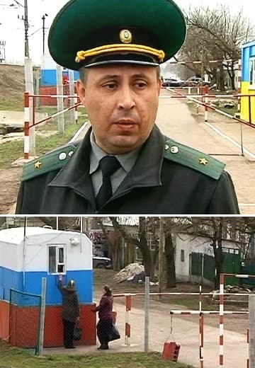 A village on the border with Russia
