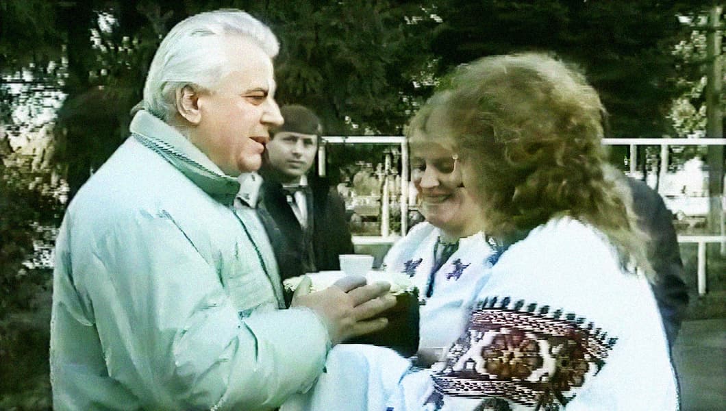 Leonid Kravchuk: a pre-election visit to Volyn in 1991
