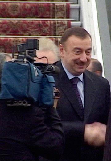 Ilham Aliyev in Ukraine