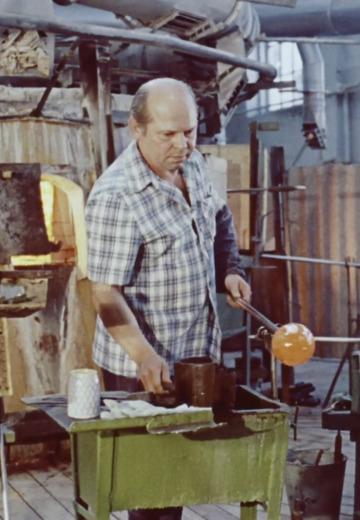 The film "The Artist and the Glass", 1977