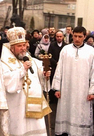 Palm Sunday in Ternopil