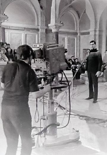 Зйомки програми "Ало, ми шукаємо таланти", 1972 рік