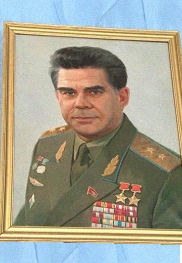 Pilot-cosmonaut Georgy Berehovy