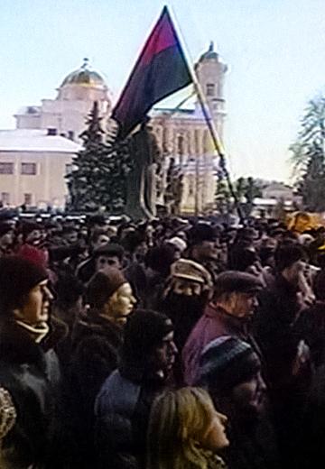 Rally for Yushchenko in Lutsk