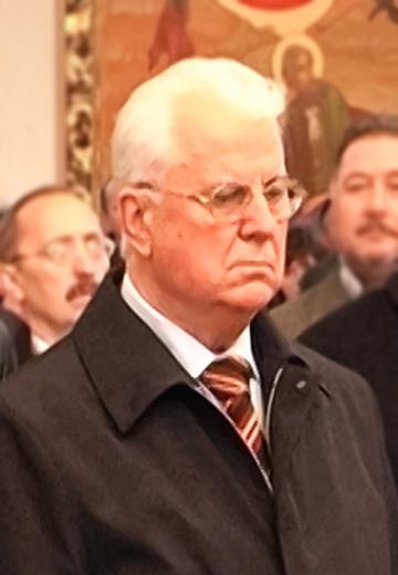 Leonid Kravchuk in Zarvanytsia