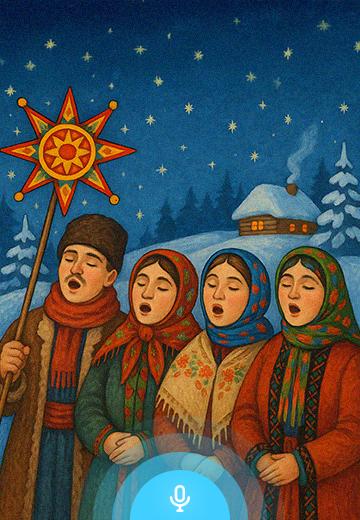 Ukrainian folk song ‘Shchedryk’