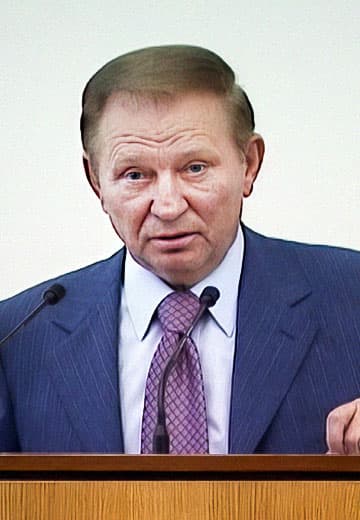 Leonid Kuchma in Dnipropetrovsk