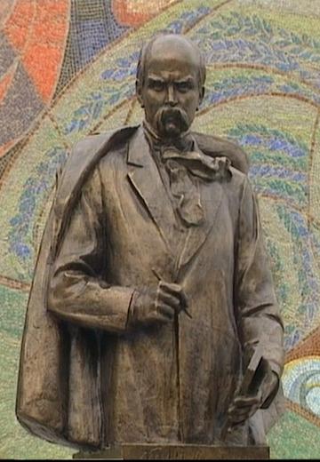 Monument to Shevchenko in Tashkent