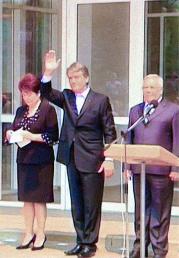 Віктор Ющенко у Кривому Розі