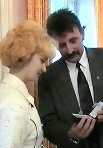 Rivne: presentation of certificates of the Union of Journalists 