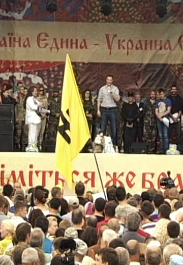 A peaceful evening on the Maidan