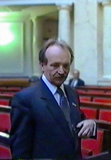Vyacheslav Chornovil in the Verkhovna Rada