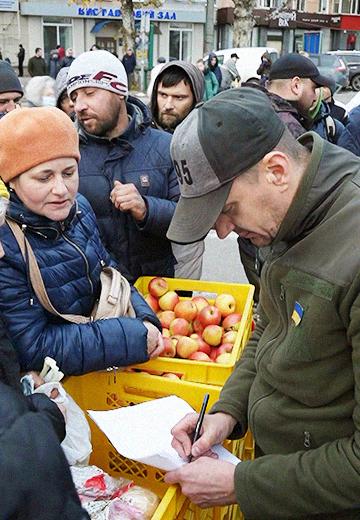 Kherson: liberation from russians