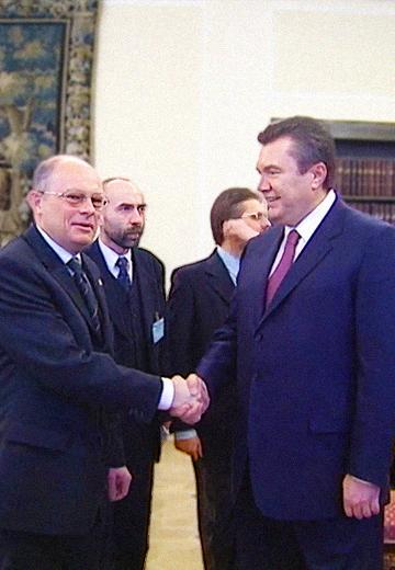 Yanukovych in the Polish Sejm