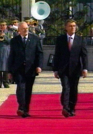 Візит Віктора Ющенка до Словаччини