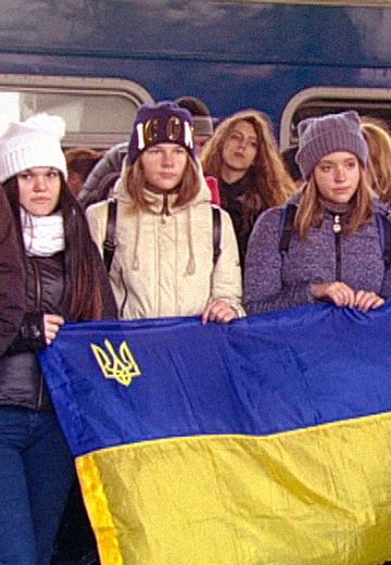 Потяг Єднання України "Труханівська Січ"