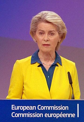 Ursula von der Leyen on Ukraine in the EU, 2022