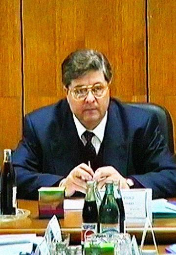 Pavlo Lazarenko at the Rivne Nuclear Power Plant