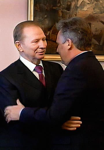Visit of Leonid Kuchma to Poland