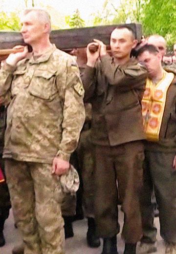 Adoration of the Cross Sunday in Ternopil