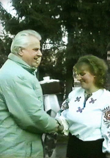 Leonid Kravchuk: a pre-election visit to Volyn in 1991