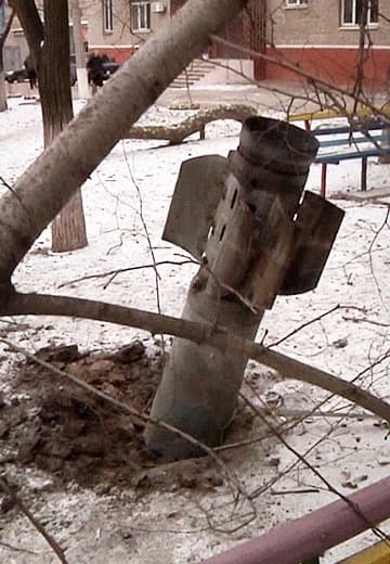The shelling of Kramatorsk: 2015