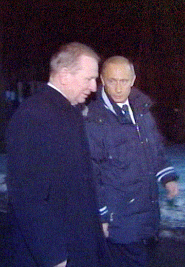 Зустріч Леоніда Кучми та володимира путіна