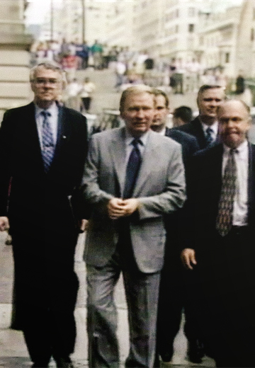 Leonid Kuchma in New York