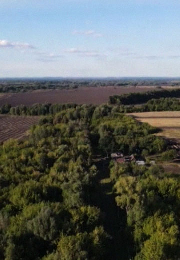 Село Безсалівка на кордоні з росією